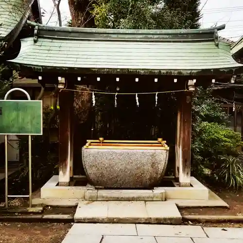 篠崎浅間神社の手水舎
