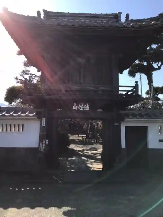 正恩寺の山門・神門