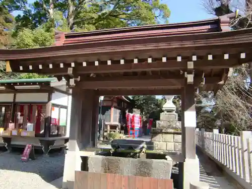 筑波山神社の手水舎