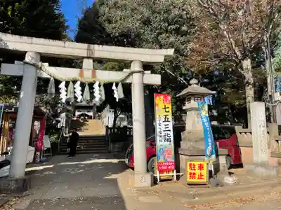 太子堂八幡神社の鳥居