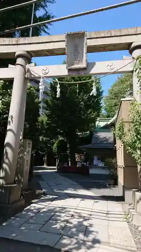 小野照崎神社の鳥居