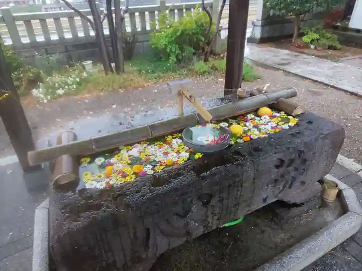 犀川神社の手水舎