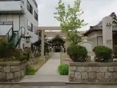 神明社の鳥居