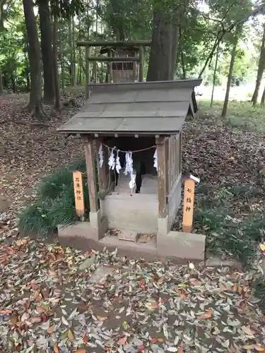 長幡部神社の末社