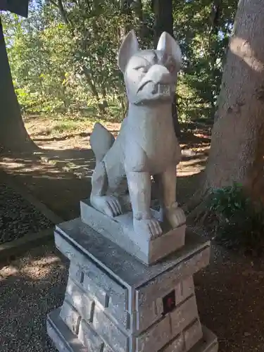 古宮神社の狛犬