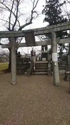 古川神社の鳥居
