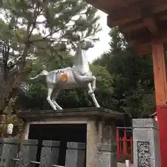 加紫久利神社の狛犬