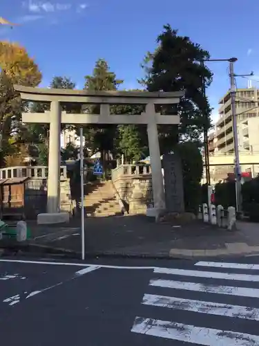 代田八幡神社の鳥居