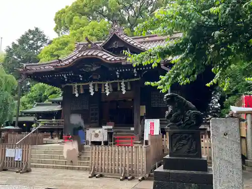 代々木八幡宮の本殿・本堂