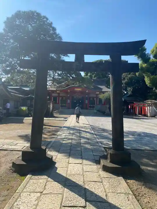 品川神社の鳥居