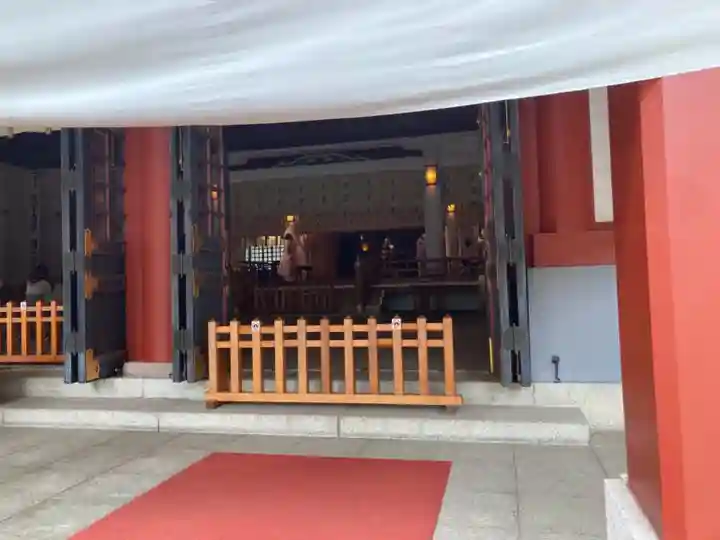 日枝神社の本殿・本堂