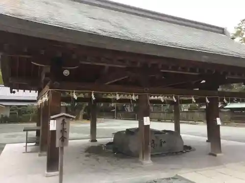 宗像大社の手水舎