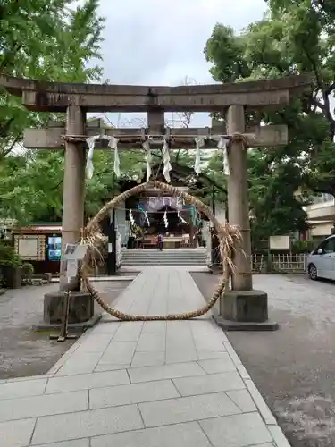 稲毛神社の鳥居