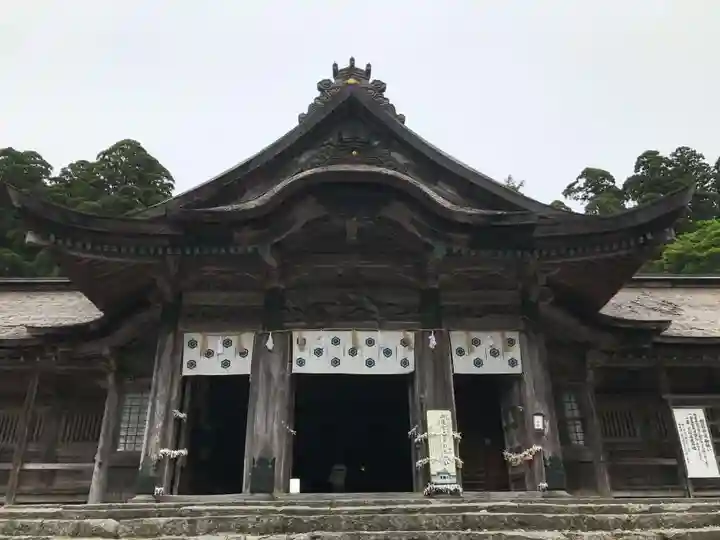 大神山神社奥宮の本殿・本堂