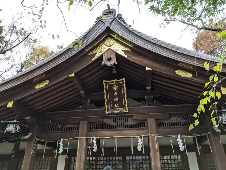 愛宕神社の本殿・本堂