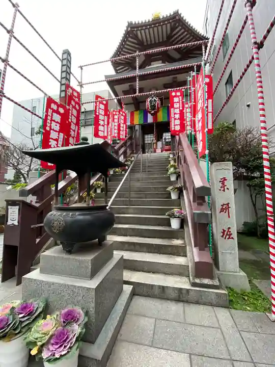 薬研堀不動院(川崎大師東京別院)の本殿・本堂
