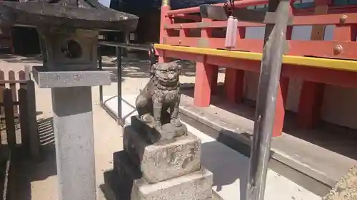 粟津天満神社の狛犬