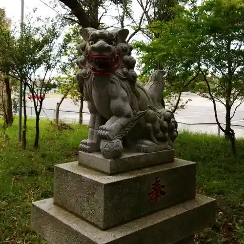 阿波神社の狛犬