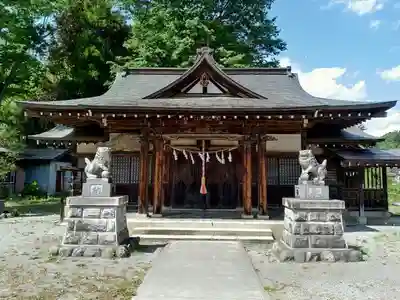 恒持神社の本殿・本堂
