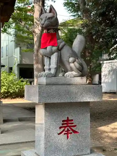 丸子山王日枝神社の狛犬