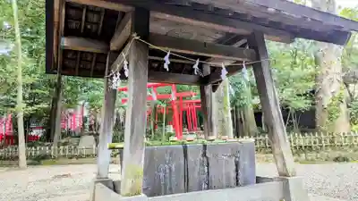武蔵一宮氷川神社の手水舎
