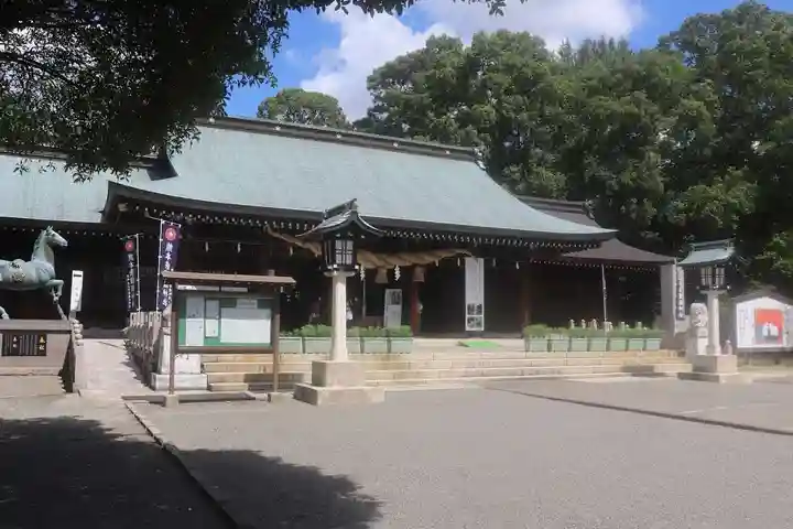 熊本縣護國神社の本殿・本堂