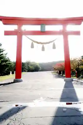 樽前山神社の鳥居