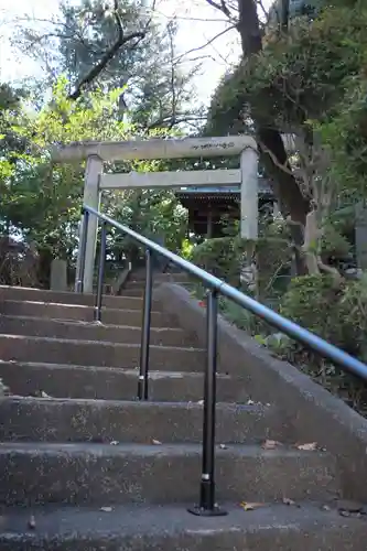 狭山八幡神社の鳥居