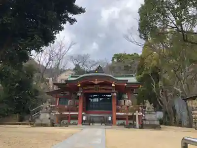 岡本八幡神社の本殿・本堂