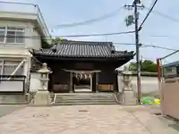 稲爪神社の山門・神門