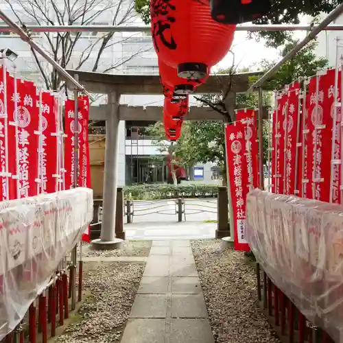 津軽稲荷神社の鳥居