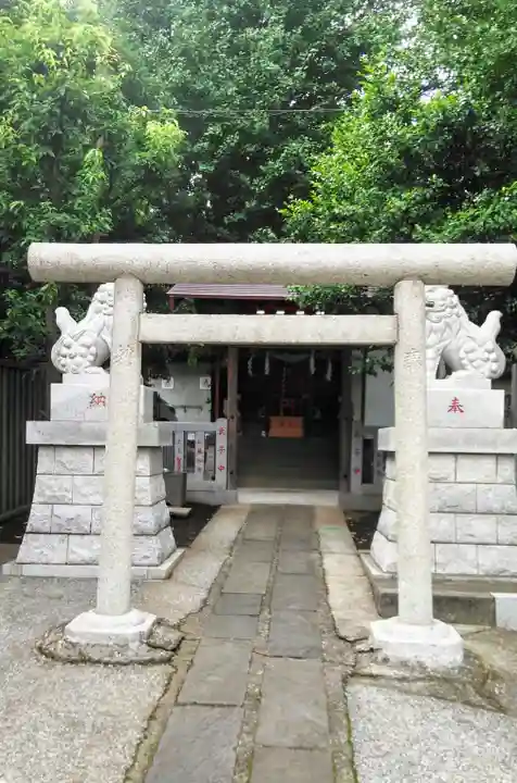 滝野川八幡神社の末社・摂社