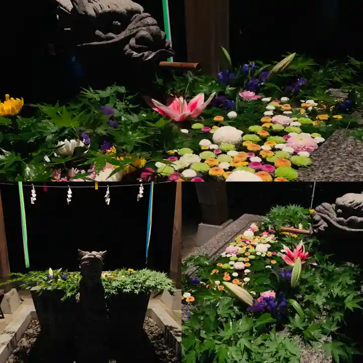 滑川神社 - 仕事と子どもの守り神の手水舎