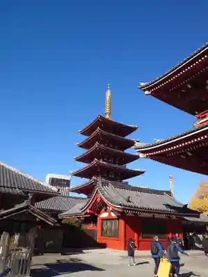 浅草寺の塔