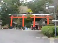 諏訪神社の鳥居