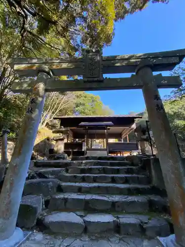 水分神社の鳥居