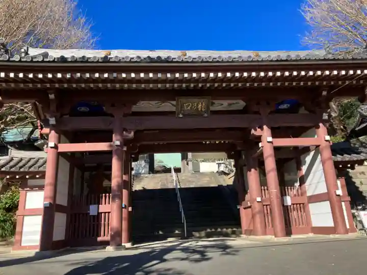 龍口寺の山門・神門