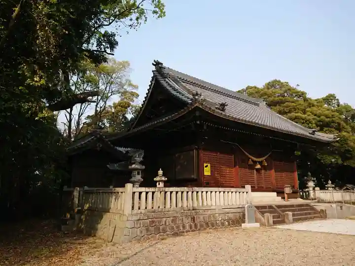 城ヶ入白山神社の本殿・本堂