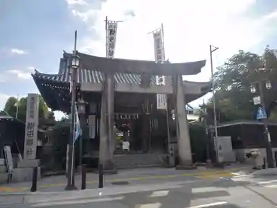 櫛田神社の鳥居