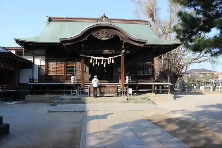葛飾八幡宮の本殿・本堂