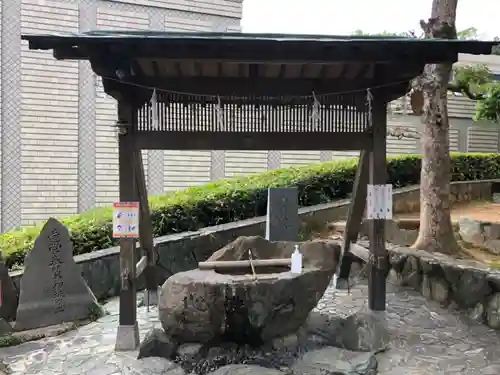 王子神社の手水舎