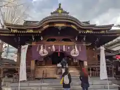 下谷神社の本殿