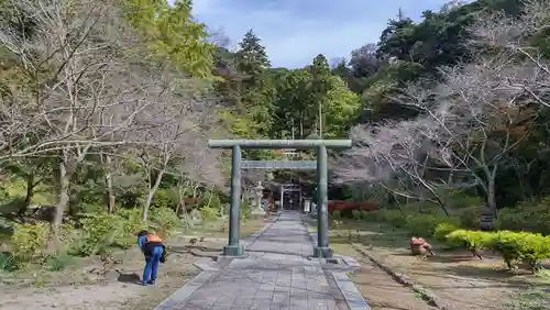 建長寺 半僧坊の鳥居