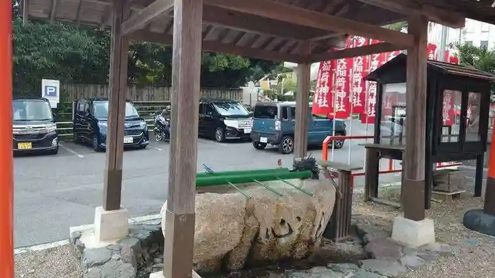 多度稲荷神社の手水舎