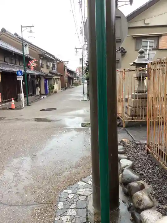 秋葉社・熱田社・津島社(鳥居松町)の周辺
