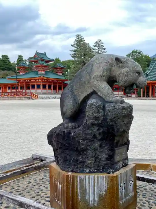 平安神宮の狛犬