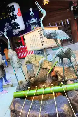 櫛田神社の手水舎