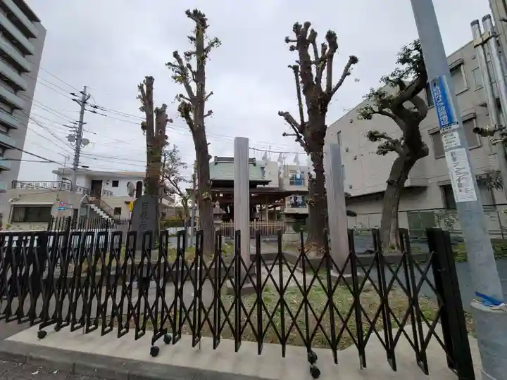南千住日枝神社の周辺
