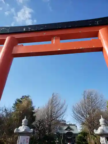 鵠沼伏見稲荷神社の鳥居