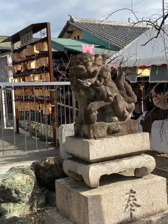 山田天満宮の狛犬